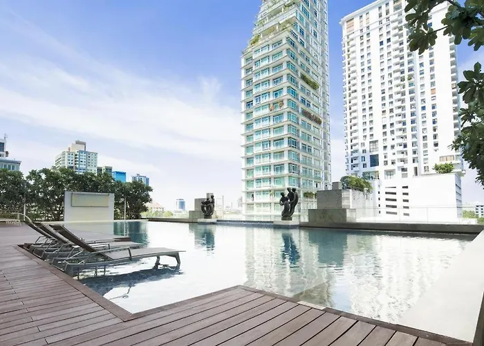 Thonglor:private Jacuzzi Kingbed Pool Gym Parking شقة *