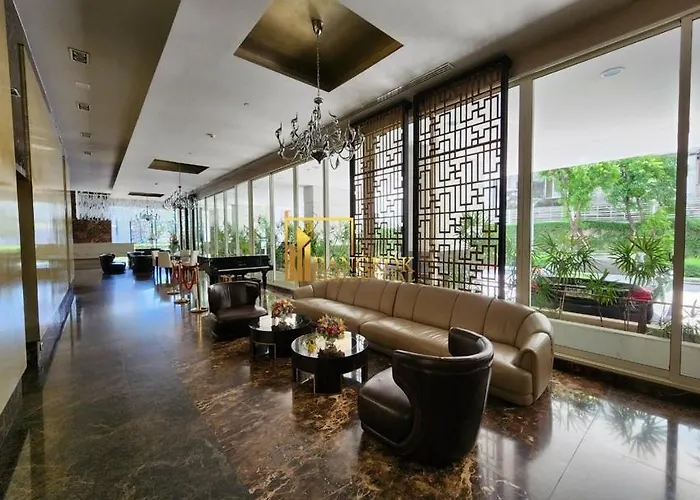 شقة Thonglor:private Jacuzzi Kingbed Pool Gym Parking بانكوك