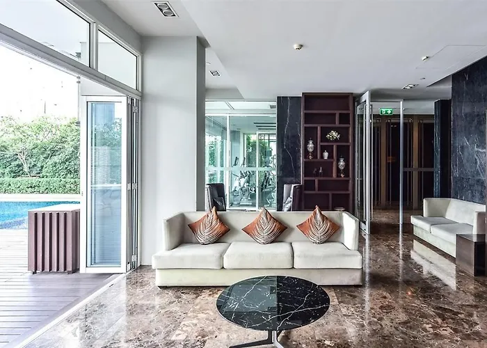 Thonglor:private Jacuzzi Kingbed Pool Gym Parking * بانكوك